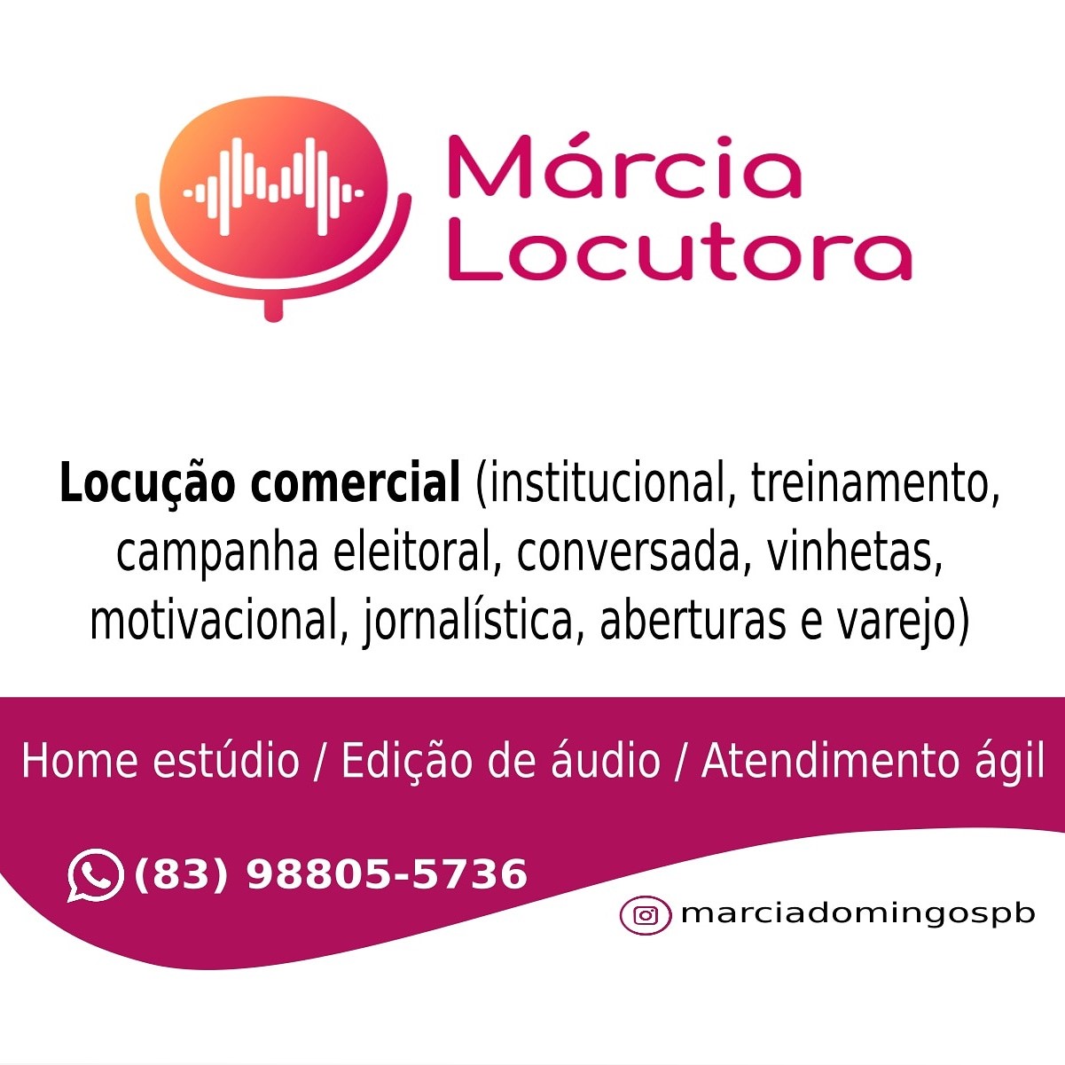 Márcia Locução